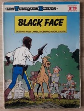 BD- LES TUNIQUES BLEUES -N°20-BLACK FACE -Cauvin-Lambil - EO 1983