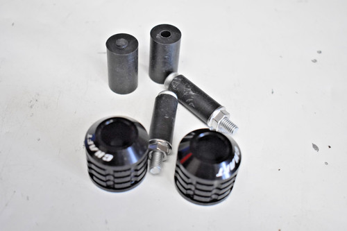 Embout guidon moto alu - de,