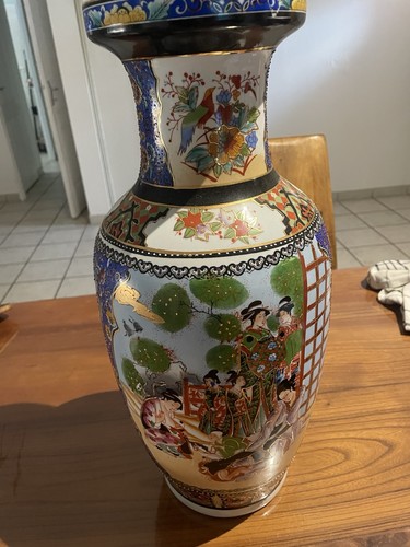 Grand vase asiatique - , en
