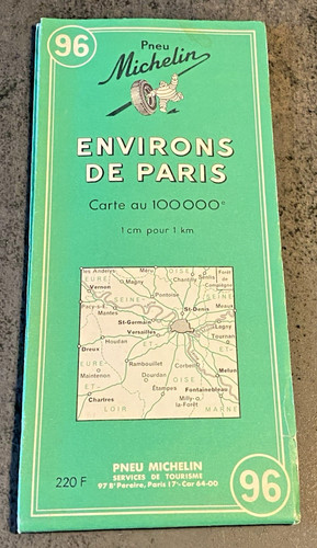 Carte routière michelin - carte,