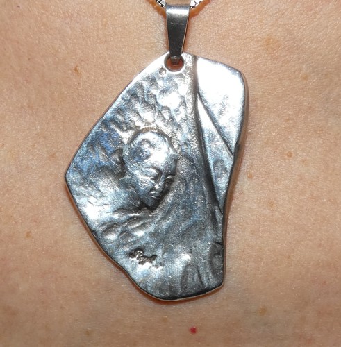Pendentif argent massif unique - argent,