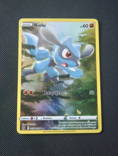 Carte pokemon riolu ar - -,