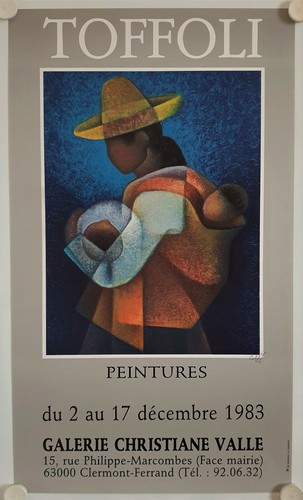 Affiche toffoli 1983 - toffoli,