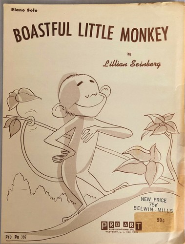 Rare boastful little - boastful, monkey