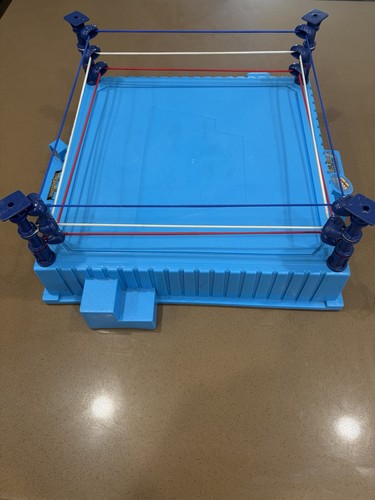 Wwf hasbro wrestling ring - wwf,