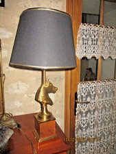 Lampe vintage  Tête de cheval