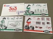 lot  4 anciens buvards