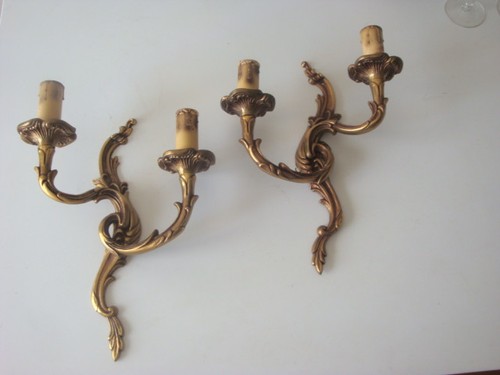 Paire appliques murales en - appliques,