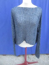 Gilet pull de femme bleu Sarah