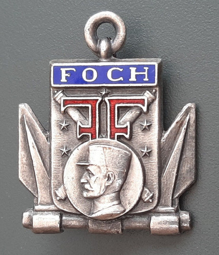 Insigne paquebot foch 1951 - insigne,