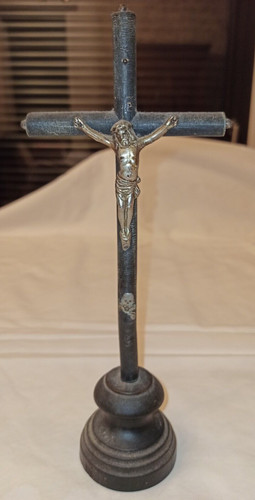 Ancien christ crucifix bois - ancien,