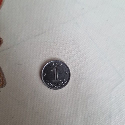 Pièce centime 1967 bord - 1967,