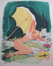 Jean-Gabriel DOMERGUE : Nu