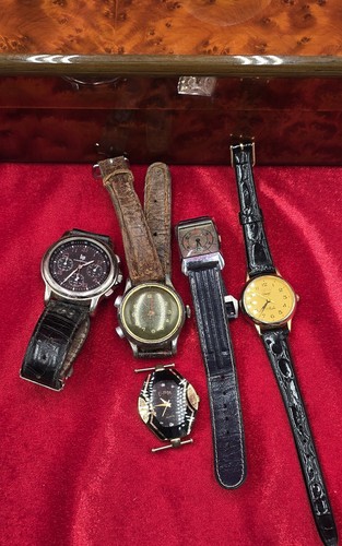 Lot montres divers vintage - lot,