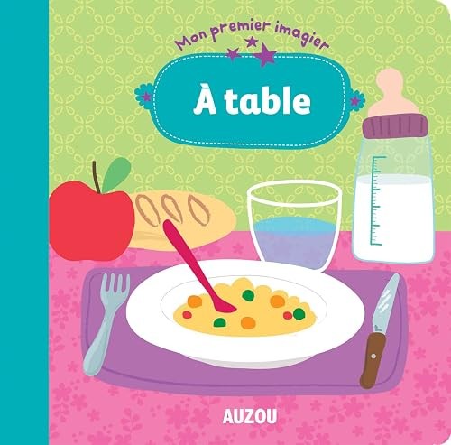 Mon premier imagier a - mon, table