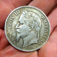 JOLIE 5 Francs NAPOLEON III -