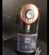 Melitta Moulin De Café Electrique Professionnel Disque Amovible Noir/Rouge 100W