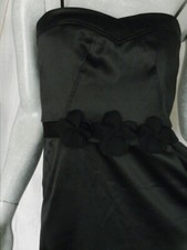 Robe bustier soirée cocktail MANOUKIAN noir S/36