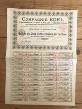 Compagnie EDEL - Gillardi & Rollet 1 Delille (LYON 69) (F1)