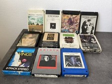 lot 11 cassettes stereo 8 musique retro Poste weltron 8 Pistes vintage