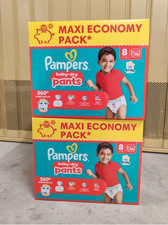 116 couches pampers pants taille 8