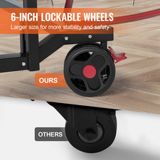 VEVOR Table De Ping-Pong Table De Ping-Pong Roulante Portable