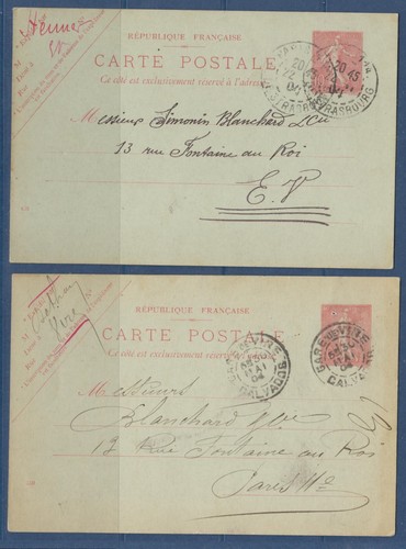 France entier postaux - france,