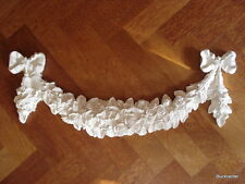 Stuc - Splendide Décoration Murale 120-6036, Décor Couronne " Roses " Bijou