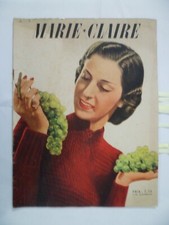 MARIE CLAIRE N°138 20/10/1939