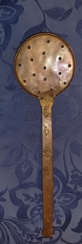 Ancienne vintage ecumoire - ancienne, en