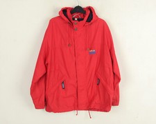 Rukka Gore-Tex HOMME S Veste Imperméable Capuche Randonnée Marche Zip Rouge Haut