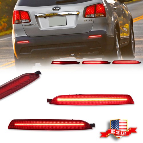 Red led rear - rear, reflector