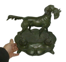 SUPERBE  grand ENCRIER EN