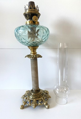 Ancienne lampe pétrole - ancienne,