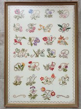 Ancien Abécédaire Alphabet