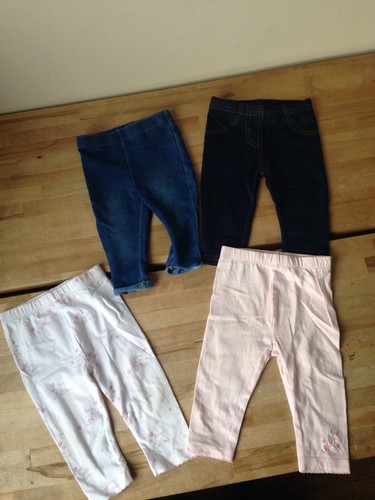 Lot leggings bébé - 4,