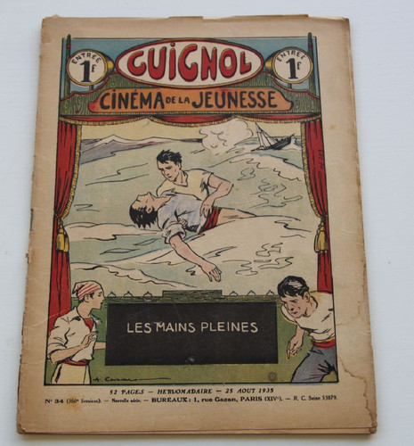 Ancien guignol cinema la - guignol,