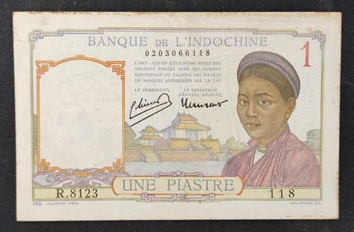 Banque indochine billet - banque,