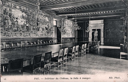 Cpa pau interieur du - 64,
