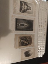 Lot de 4 images pieuses