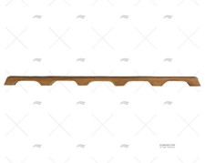 MAIN COURANTE TEAK 1350X60X25MM 5 ARCHES ARC MARINE