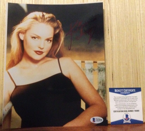 Katherine heigl signed 8x10 - heigl,