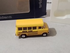 TRIDENT HO. BUS SCOLAIRE SAFE LINE ET DETAILLAGE. EN BOITE ETAT NEUF