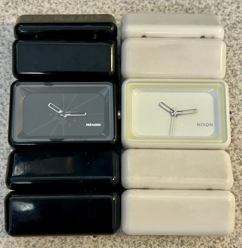 Nixon black white - nixon,, &white,