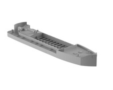 German Barge- WWII03 3D