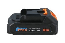 Batterie Li-Ion 18V Power-TEC Pour Pistolet À Colle Sans Fil 2Ah 62384
