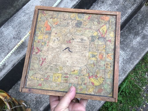Ancien coffret jeu - de, l'oie