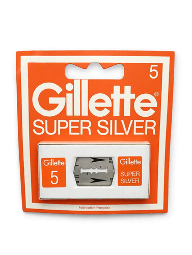 Gillette super silver - super, 5