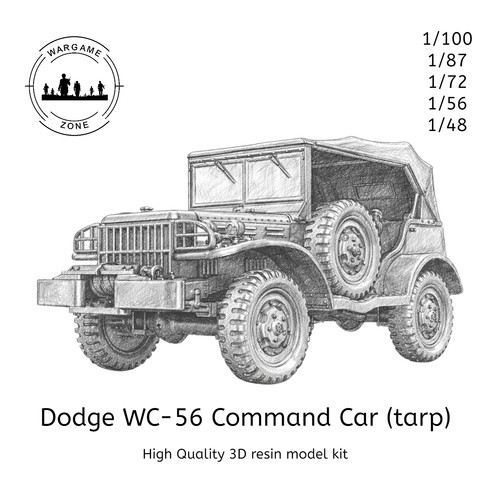 Dodge command car - command, (tarp)
