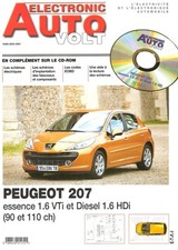 MANUEL REVUE RÉPARATION AUTO PDF EAV 847  P 207 - 1.6 VTi 16V - 1.6 HDI PEUGEOT 